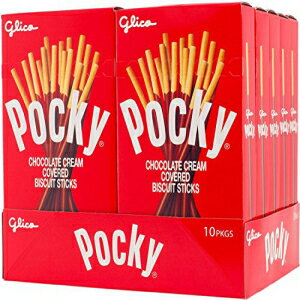 楽天Glomarketポッキー チョコレート クリームで覆われたビスケット スティック 2.47 オンス （10 個パック） Pocky Chocolate Cream Covered Biscuit Sticks 2.47 oz （Pack of 10）