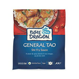 u[hSu߃\[XA^IRAĐ|A哤Ahq̖{iIȊÐhuhAlHsgpAr[KΉA3.8IXi12pbNj Blue Dragon Stir Fry Sauce, General Tao, Authentic sweet and spicy blend of rice vinegar, soy and hot c
