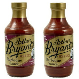 A[T[ uCAg̃o[xL[\[X - 2 pbN (b` & XpCV[) Arthur Bryant's Barbeque Sauce - 2 Pack (Rich & Spicy)