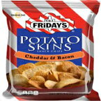 TGI フライデーズ チェダー＆ベーコン ポテトスキン 1 オンス (72個入り) TGI Friday's Cheddar & Bacon Potato Skins 1 Oz. (Pack of 72)