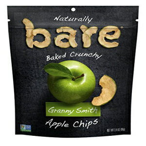 ٥ʥ륢åץåץˡߥƥե꡼ + ٥ɡޥ֥Хå - 3.4 (6) Bare Natural Apple Chips, Granny Smith, Gluten Free + Baked, Multi Serve Bag - 3.4 Oz (6 Count)