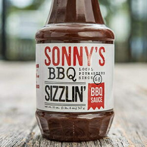 \j[̃VY BBQ \[X 20 IX {g Sonny's Sizzlin' BBQ Sauce 20 oz bottle