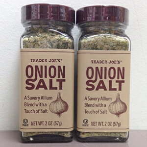 トレーダージョーズ オニオンソルト (2個パック) Trader Joe's Onion Salt (Pack of 2)