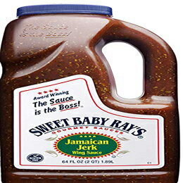  ٥ӡ 쥤 ޥ 㡼   (64) Sweet Baby Ray's Jamaican Jerk Wing Sauce (64oz)