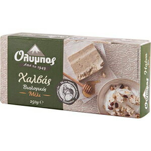 ギリシャ産ハルヴァ オーガニック ハチミツ入り 250g (8.8オンス) Mastic of Chios Greek Halva Organic With Honey 250g (8.8 oz)