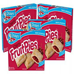 Drake's チェリー フルーツ パイ、個別包装パイ 32 個 (4 個パック) Drake's Cherry Fruit Pies, 32 Individually Wrapped Pies (Pack of 4)