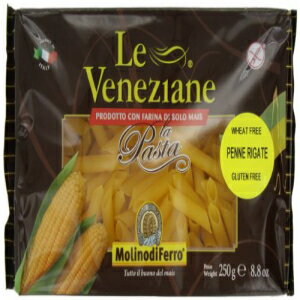 Le Veneziane ペンネ リガーテ、250 グラム パッケージ (6 個パック) Le Veneziane Penne Rigate, 250-Gram Packages (Pack of 6)