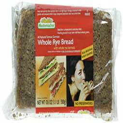 メステマッハ ライ麦全粒パン 17.6 オンス - 各 1 個。 Mestemacher Rye Whole Bread, 17.6 Ounce - 1 each.