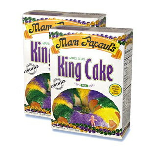 楽天GlomarketMam Papaul's マルディグラ キング ケーキ ミックス キット 28.5 オンス - 2 パック Mam Papaul's Mardi Gras King Cake Mix Kit 28.5 oz - 2 Pack