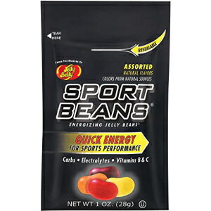 Jelly Belly エクストリーム スポーツ ビーンズ、カフェイン入りジェリービーンズ、各種フレーバー、24 パック、各 1 オンス Jelly Belly Extreme Sport Beans, Caffeinated Jelly Beans, Assorted Flavors, 24 Pack, 1-oz Each