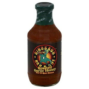 nj[BBQ[XgK[bN\[X 19.0IX(2pbN) Dinosaur-Honey BBQ Roasted Garlic Sauce 19.0 OZ(Pack of 2)