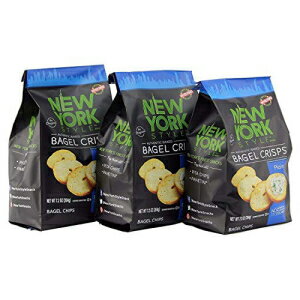 楽天Glomarketニューヨークスタイルベーグルクリスプ、プレーン、7.2オンス（3個パック） New York Style Bagel Crisps, Plain, 7.2 Ounce （Pack of 3）