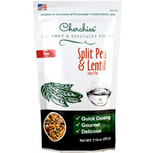チャーチーズ スプリットエンドウとレンズ豆のスープミックス Cherchies Split Pea & Lentil Soup Mix
