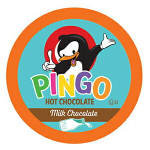 ピンゴ キューリグ Kカップ ブルワー用 ホットココアポッド ミルクチョコレート 100個 Pingo Hot Cocoa Pods for Keurig K-Cup Brewers, Milk Chocolate 100 Count