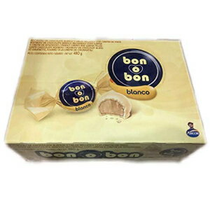 Bon O Bon ホワイトチョコレートウエハースとピーナッツクリームフィリング 16.9 オンス (480g) … Bon O Bon White Chocolate Wafer and Peanut Cream Filling 16.9 Oz (480g) …