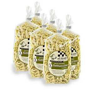 アルデンテ ガーリック パセリ フェットチーネ、12 オンス バッグ (6 個パック) Al Dente Garlic Parsley Fettuccine, 12-Ounce Bag (Pack of 6)