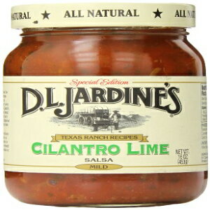 DL Jardine's コリアンダー ライム サルサ、マイルド、16 オンス D.L. Jardine's Cilantro Lime Salsa, Mild, 16 Ounce