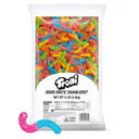 Trolli Sour Brite Crawlers グミ ワーム 5 ポンド バルク キャンディ バッグ サワー グミ ワーム Trolli Sour Brite Crawlers Gummy Worms, 5 Pound Bulk Candy Bag Sour Gummy Worms
