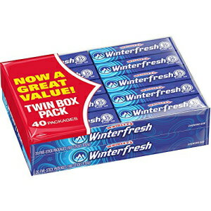 󥿡եå 󥿡եå 20 ĥѥå40  Winter Fresh Winter Fresh 20 Twin Pack, 40-Count