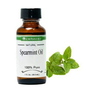 LorAnn スペアミント オイル SS、ナチュラル フレーバー、1 オンス ボトル LorAnn Spearmint Oil SS, Natural Flavor, 1 ounce bottle