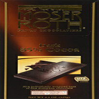 モーザー ロート プライベート ショコラティエ カカオ 85% 4 パック Moser Roth Privat Chocolatiers 85% Cocoa 4 Packs