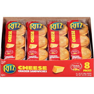 Navisco Ritz クラッカーサンドイッチ、チーズ、10.8 オンス Nabisco Ritz Cracker Sandwiches, Cheese, 10.8 oz