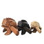 ǳڴ  4㿧Υ롢3ι롢2.75ŷڤΥ롢Υڴ3åȡ Percussion Instruments Wooden Frog 3 Piece Set of 4 Inch Brown Frog, 3 Inch Black Frog, 2.75 Inch Natural Wood