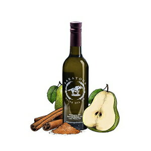 サラトガ オリーブ オイル カンパニー シナモン ペア ダーク バルサミコ ビネガー 375ml (12.7オンス) Saratoga Olive Oil Company Cinnamon Pear Dark Balsamic Vinegar 375ml (12.7oz)