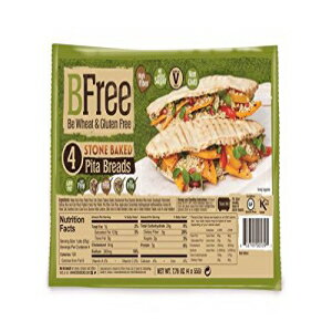 Bfree グルテンフリー 石焼きピタパン、7.76 オンス [3 パック] Bfree Gluten Free Stone-Baked Pita Bread, 7.76 Oz…