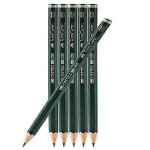 ファーバーカステル 9000 ドローイングペンシル (各) 5B  Faber-Castell 9000 Drawing Pencils (Each) 5B 