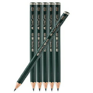ファーバーカステル 9000 ドローイングペンシル (各) 7B  Faber-Castell 9000 Drawing Pencils (Each) 7B 