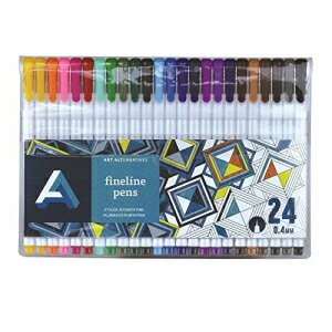 A[g I^ieBu t@C Ci[ y Zbg/24 }`J[ Art Alternatives Fine Liner Pen Set/24, Multicolor