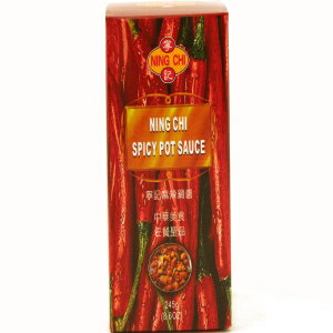 スパイシーポットソース-8.6オンス（1パック） Ning Chi Spicy Pot Sauce - 8.6oz (Pack of 1)