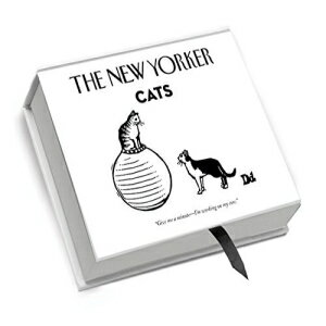 ザ・ニューヨーカー – 猫漫画ボックス入りノートカード The New Yorker – Cat Cartoons Boxed Notecards