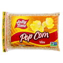 Jolly Time アンポップポップコーンカーネル エアポッパーマシンまたはコンロ用グルメポッピングコーン 非遺伝子組み換え (イエローポップコーン 2ポンド(2個パック)) Jolly Time Unpopped Popcorn Kernels, Gourmet Popping Corn for Air Popper Mac