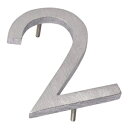 Montague Metal Products MHN-04-F-BA-2\bh_t[eBOAhXnEXԍA4C`A|bVubVhA~jE Montague Metal Products MHN-04-F-BA-2 Solid Modern Floating Address House Numbers, 4