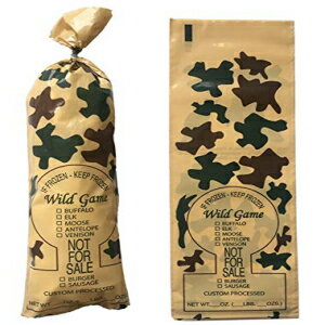 쐶t[U[obOA2 |hu񔄕iv (200) Wild Game Freezer Bags, 2 lb.