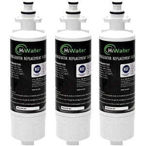 HiWater LT700P 冷蔵庫用水フィルター交換用 ADQ36006101 LG LT700P、KENMORE 469690、9690、ADQ36006102 lfx21976st WSL-3 LT700PC LFXC24726D LFXS29766S 3個パック HiWater LT700P Refrigerator Water Filter Replacement for ADQ36006101 LG LT700