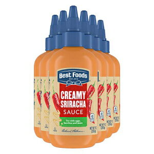 no[K[AT_AThCb`ȂǂɍœKȐHiXvbhƃhbVO N[~[ V` XNC[Y {g 266.2mlA6 pbN Best Foods Spread and Dressing For Burgers, Salads, Sandwiches and more Creamy Sriracha Squeeze Bot