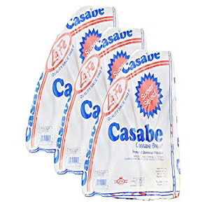La Fe トラディショナル キャッサバ ブレッド (カサベ) 11 オンス - グルテンフリー ユカ フラット ブレッド (3 パック) La Fe Traditional Cassava Bread (Casabe) 11oz - Gluten Free Yuca Flat Bread (3 Pack)
