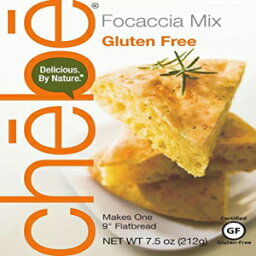 Chebe Bread フォカッチャ フラットブレッドミックス、グルテンフリー、7.5オンスバッグ（8個パック） Chebe Bread Focaccia Flat Bread Mix, Gluten Free, 7.5-Ounce Bags (Pack of 8)