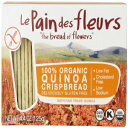 ル・パン・デ・フルール クリスプブレッド、キヌア、4.4オンス Le Pain des Fleurs Crispbread, Quinoa, 4.4 Ounce