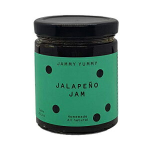 ny[j W 7.8IX - I[i` W - JAMMY YUMMY - yN`Y - TgELrgp Jalapeno jam 7.8oz - All Natural Jam - JAMMY YUMMY- No Pectin added - Made with Cane Sugar