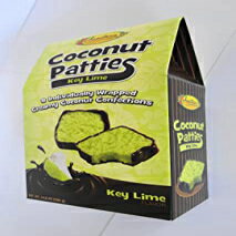 ココナッツパティ キーライム 10.6オンス [300g] Coconut Patties Key Lime 10.6 oz [300g]