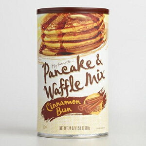 私のお気に入りのシナモンバン パンケーキとワッフルミックス - 24オンス My Favorite Cinnamon Bun Pancake and Waffle Mix - 24 Ounces
