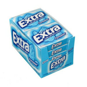 ȥ饷奬ե꡼ ڥѡߥȥ - 12/Ȣ Extra Sugarfree Peppermint Gum - 12 / Box