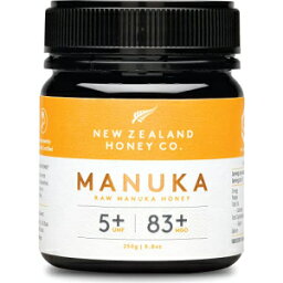 New Zealand Honey Co. 生マヌカハニー UMF 5+ | MGO 83+、8.8オンス / 250g New Zealand Honey Co. Raw Manuka Honey UMF 5+ | MGO 83+, 8.8oz / 250g