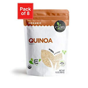 ELAN オーガニック ホワイトキヌア、120 オンス ELAN Organic White Quinoa, 120 Oz