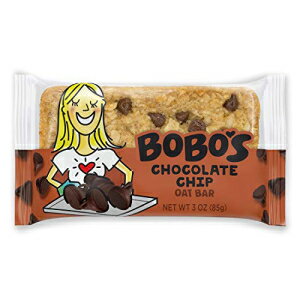 Bobo's オーツバー (チョコレートチップ、3 オンスバー 12 パック) グルテンフリー全粒ロールドオーツバー - おいしいビーガンの持ち運び用オートミールスナック、米国製 Bobo's Oat Bars (Chocolate Chip, 12 Pack of 3 oz Bars) Gluten Free