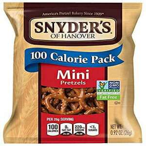 Snyder's ミニプレッツェル、0.92 オンス (36 個パック) Snyder's Mini Pretzels, 0.92 Oz (Pack of 36)